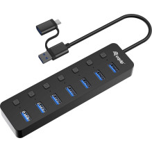 EQUIP USB-Hub 7-Port 3.2...