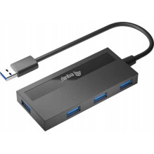 EQUIP USB-Hub 4-Port 3.2 Black