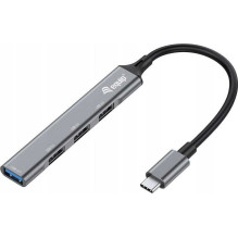 EQUIP USB šakotuvas 4-Port...