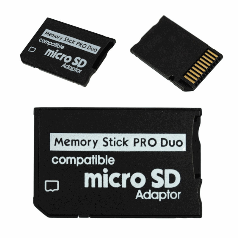 Riff Memory Stick Pro Duo - MicroSD SDHC TF card adapter