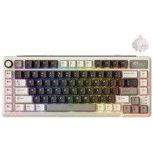 Royal Kludge RK L75 Mocha Gray Cream Switch (US)