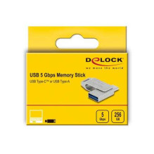 DELOCK 256GB USB-A / C...