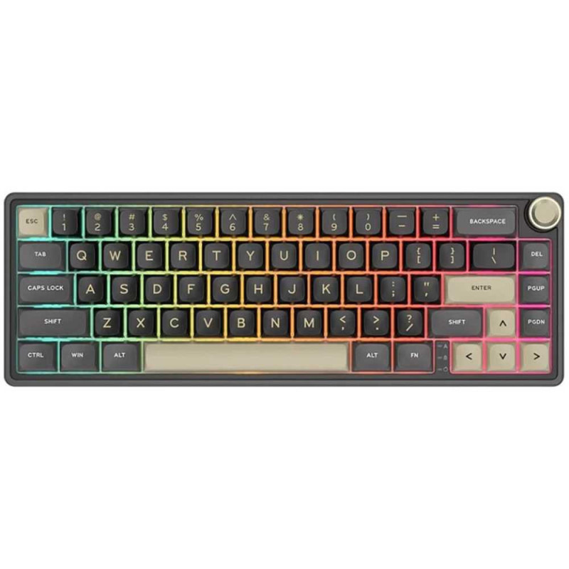 Royal Kludge ROYAL KLUDGE R65 Phantom, Chartreuse Switch, US