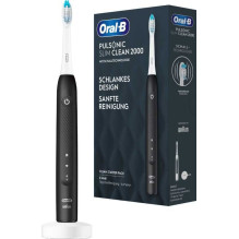 Oral-B Pulsonic Slim Clean 2000 Black dantų šepetėlis Oral-B Pulsonic Slim Clean 2000 Black dantų šepetėlis