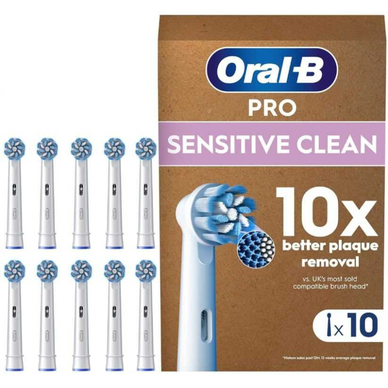 Braun Pro Sensitive Clean 10pcs White