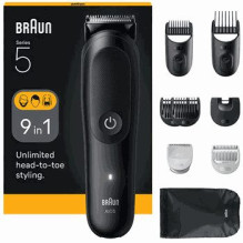 Braun Braun Series 5 All-In-One Style Kit AIO5540, Hair Clipper Black, 9-in-