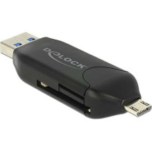 DELOCK 91734 USB 3.0 A black