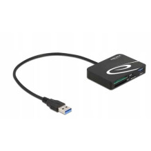 DELOCK 91756 USB-A 2.0 Black