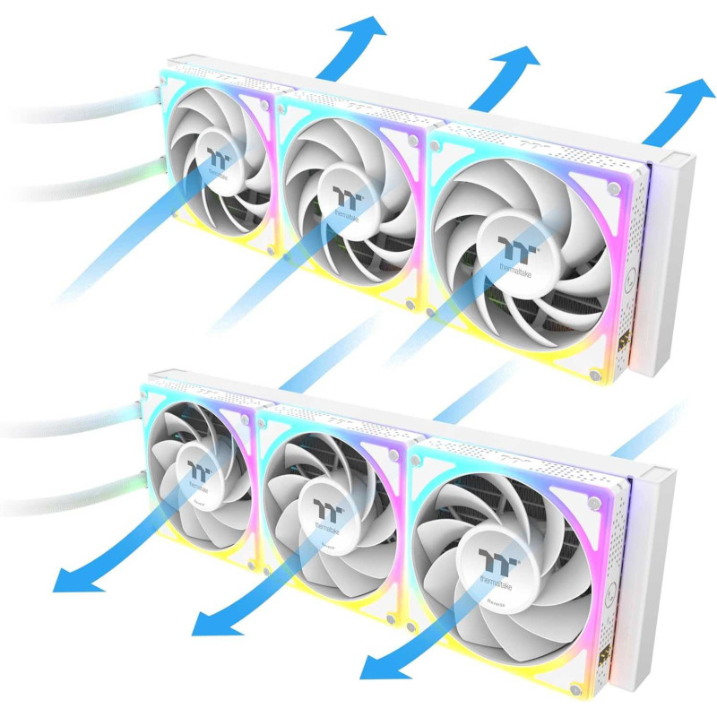 Thermaltake MAGCurve 360 Ultra ARGB Sync AIO 120 mm CPU Cooler CL-W454-PL12SW-A