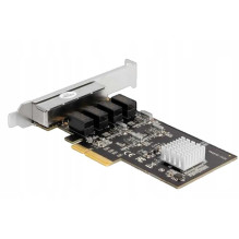 DELOCK 88618 PCIe 4 x RJ45