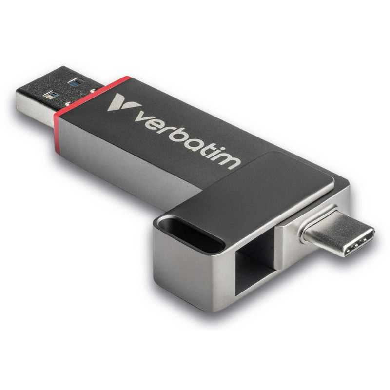 Verbatim Dual QuickStick 512GB USB-A / C Grey