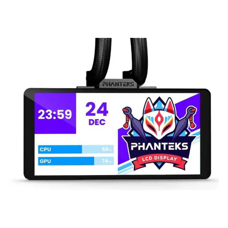 Phanteks Glacier One 360M25 LCD 120mm Water Cooling Black