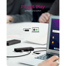Icy Box IB-HUB1436-CPD USB...