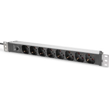 DIGITUS PDU 1HE IEC C14 2m