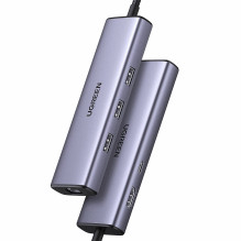 Ugreen 6in1 USB-C Multifunction Adapter 3x USB A 3.0, HDMI, RJ45, PD