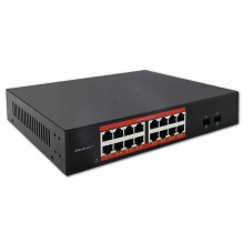 Qoltec 52364 16xRJ45 2xSFP