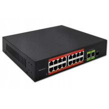 Qoltec 52291 16xRJ45 2xRJ45...