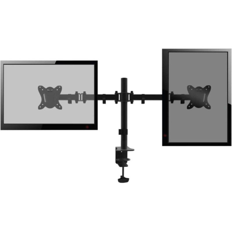 EQUIP 650152 13–27 colių pasukamas dviejų monitorių stalo laikiklis