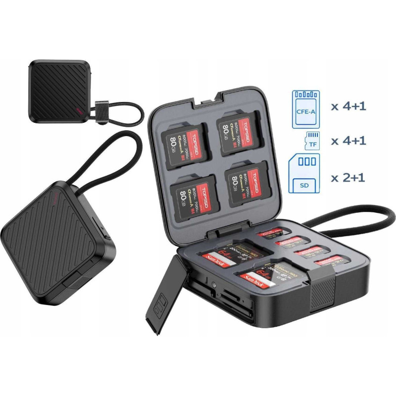 Ulanzi SB9837 USB-C, juodas