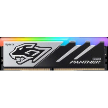 Apacer Panther RGB Black / Silver 16GB DDR5 5600MHZ DIMM AH5U16G56C5229BAA-1