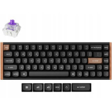 Keychron K6 HE Gateron Magnetic Nebula Juoda (EN)