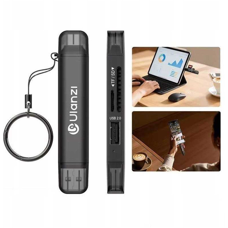 Ulanzi Cr1 USB 3.0 / USb-C Black