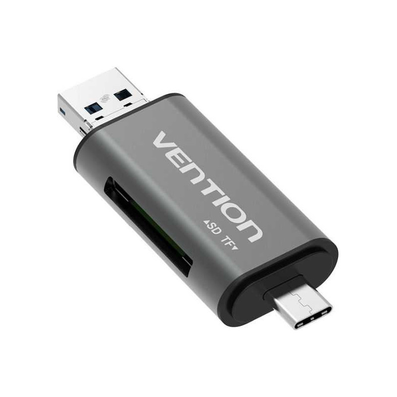 Vention CCHH0 USB 3.0 / USB-C pilkas