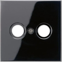 JUNG Vāka plāksne melna antenas kontaktligzdai LS 990 TV SW