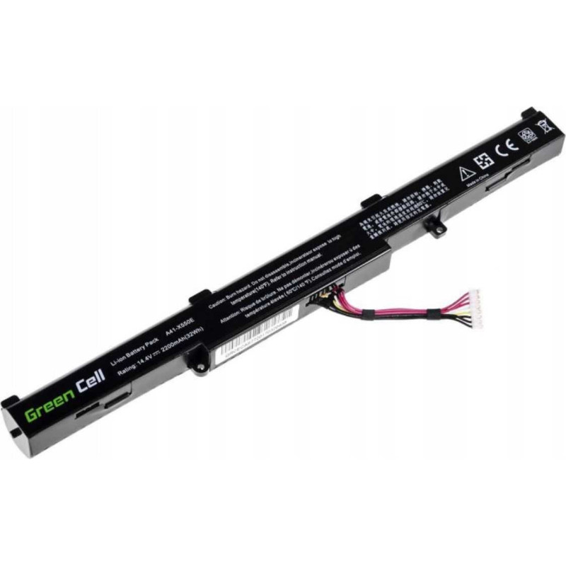 Green Cell Replacement Battery A41-X550E