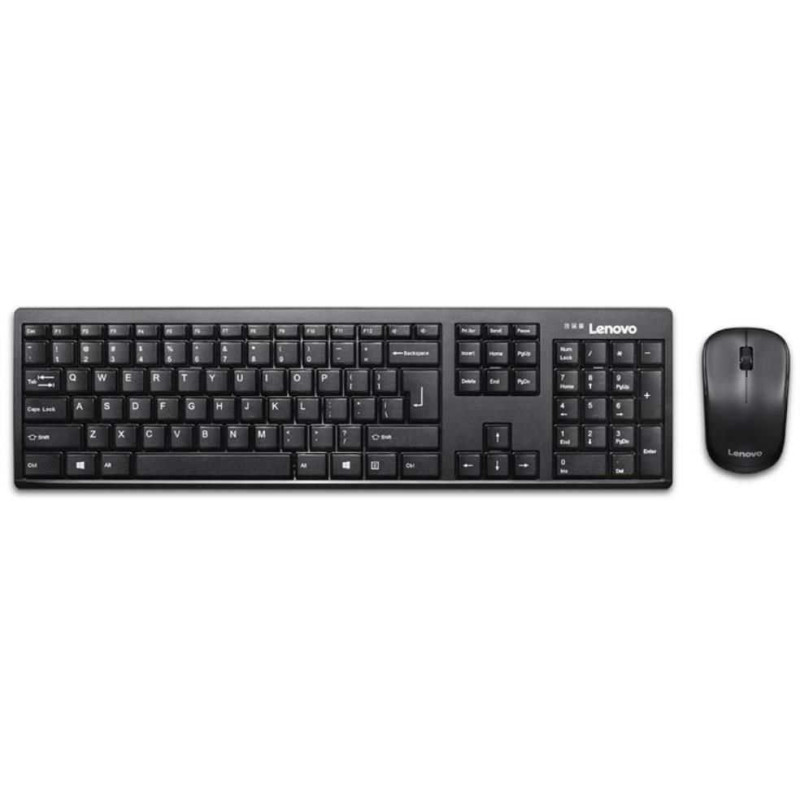 Lenovo 100 Wireless Combo Keyboard &amp; Mouse