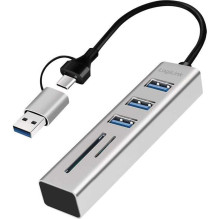 Logilink UA0445 USB-A/C Silver