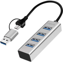 Logilink UA0455 USB 3.0 Pilka