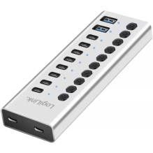 Logilink UA0448 USB-A/C Silver