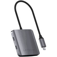 Satechi ST-H4CPDM USB-C pilkas