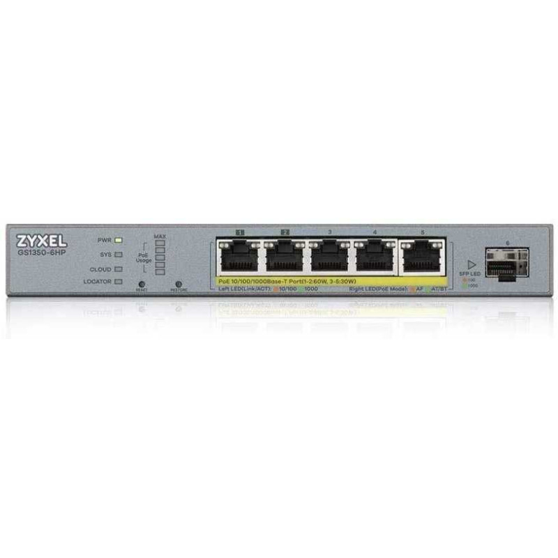 ZYXEL Switch ZyXEL GS1350-6HP-EU0101F