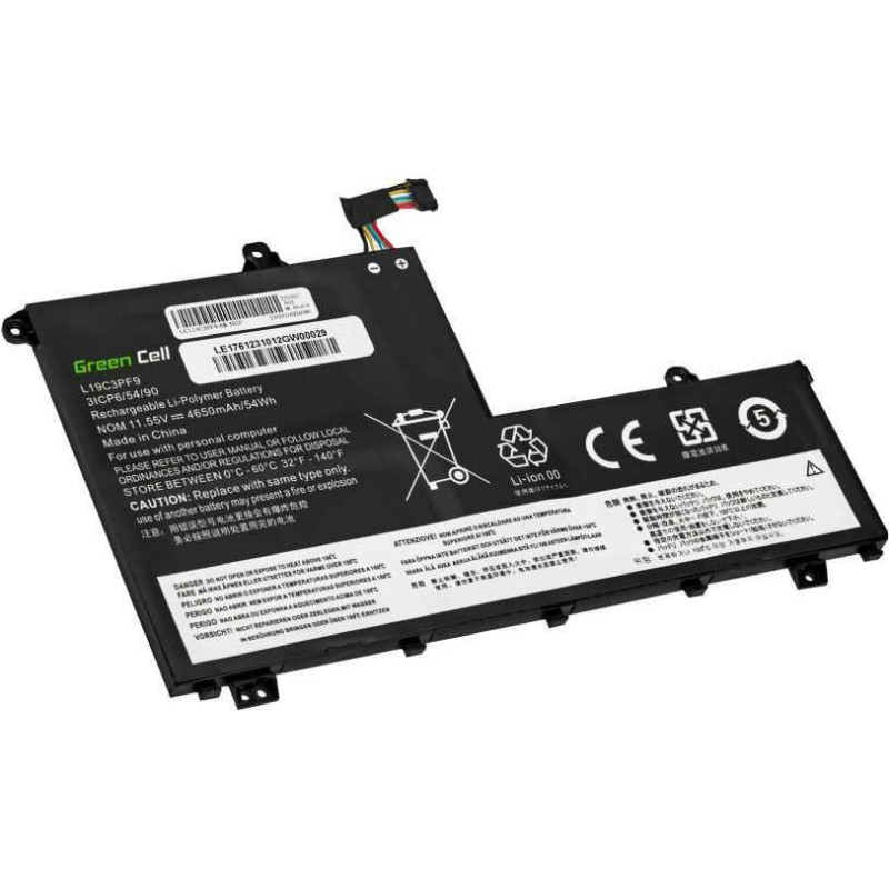 Green Cell Replacement Battery L19C3PF1 L19D3PF1 L19L3PF8 L19M3PF1