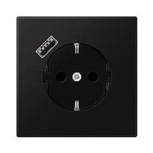 Kontaktligzda tips F JUNG LS1520-18ASWM ar USB izeju