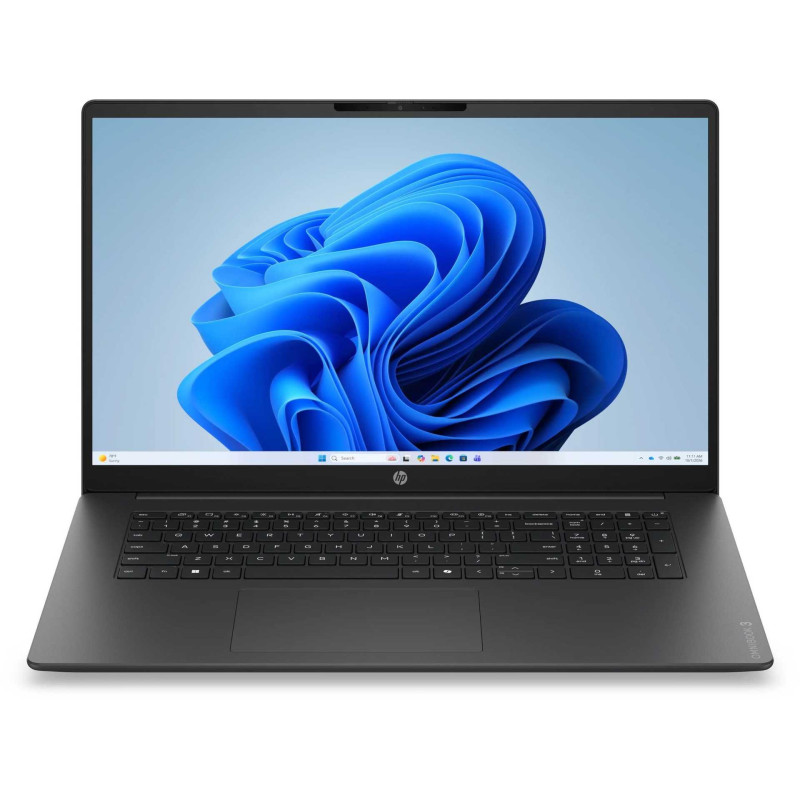 HP OmniBook 3 17.3" IPS R7 250 24GB 512SSD EN W11H Black