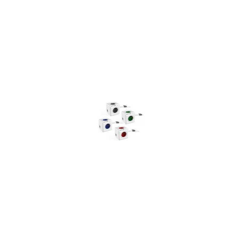 Āra pagarinātājs 4 AC kontaktligzdas Allocacoc Power Cube