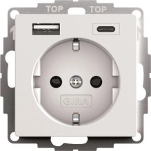 gira SCHUKO USB barošanas...