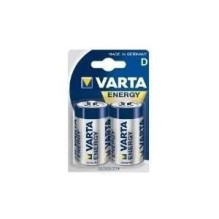 Viena reizes baterija Varta...