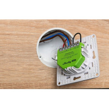 Shelly Dimmer Gen4 Smart Dimmer Wi-Fi Bluetooth, Green Shelly Dimmer Gen4 Smart Dimmer Wi-Fi Bluetooth, Green