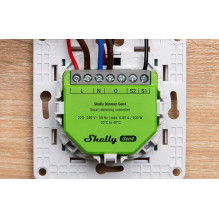Shelly Dimmer Gen4 Smart Dimmer Wi-Fi Bluetooth, Green Shelly Dimmer Gen4 Smart Dimmer Wi-Fi Bluetooth, Green