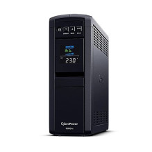 Nepārtrauktās barošanas avots CyberPower CP1200EIPFCLCD, Line-Interactive, 1.2 kVA, 720 W, 6 AC kontaktligzdas