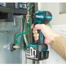 Gręžtuvas - MAKITA DDF083Z 18 V juodas, turkio spalvos