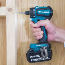 Gręžtuvas - MAKITA DDF083Z 18 V juodas, turkio spalvos