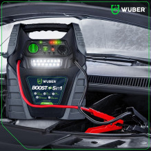 5-in-1 booster compressor with jump starter W14270 WUBER 5-in-1 booster compressor with jump starter W14270 WUBER