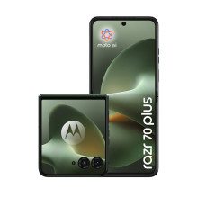Motorola razr 70 plus 17.5 cm (6.9") Dual SIM Android 16.0 5G USB Type-C 12 GB 512 GB 4500 mAh Dark Green