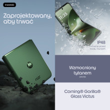 Motorola razr 70 plus 17.5 cm (6.9") Dual SIM Android 16.0 5G USB Type-C 12 GB 512 GB 4500 mAh Dark Green