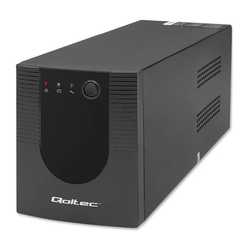 Qoltec 53777 UPS Line-Interactive 2 kVA 1200 W 4 AC ligzdas